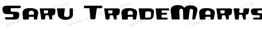 Saru TradeMarks Regu字体转换